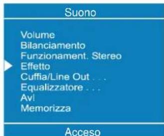 DUAL DTFT 272 - Impostazione effetto sonoro sonoro - 1
