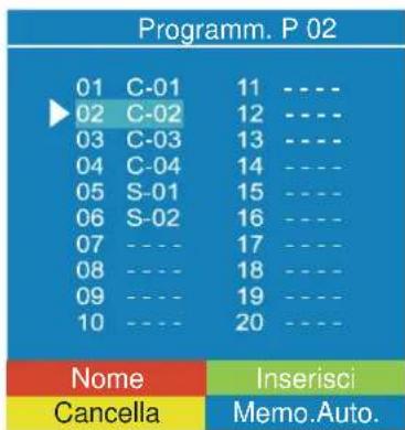 DUAL DTFT 272 - Menu programmi - 2