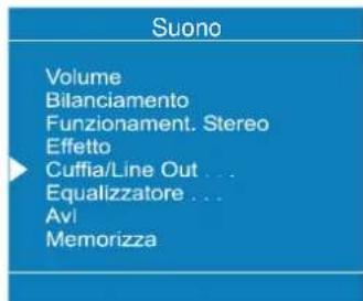 DUAL DTFT 272 - Modifica delle impostazioni suono in cuffia - 1
