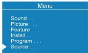 DUAL DTFT 272 - Source Menu - 1