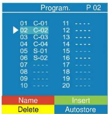 DUAL DTFT 272 - Programme Menu - 2