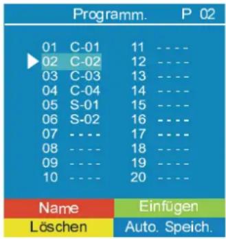DUAL DTFT 221 - Das Menü „Programm“ - 2