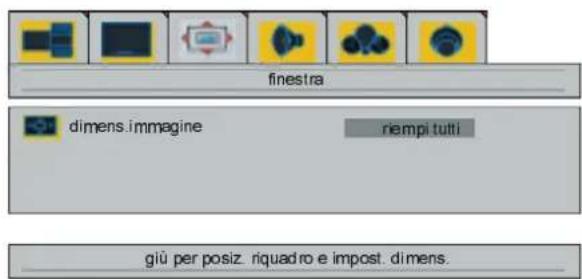 finestra dimens.imagine riempi tutti giù per posiz. riquadro e impost. dimens.