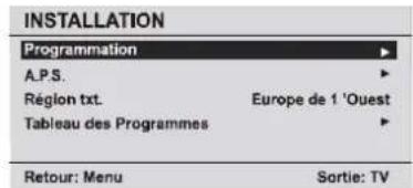 DUAL DTFT 203 - Description des Menu - 7