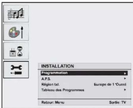 DUAL DTFT 203 - Menu Installation - 1