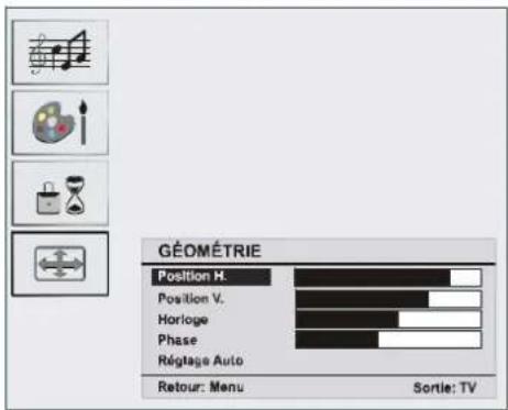DUAL DTFT 203 - Menu Geometrie - 1
