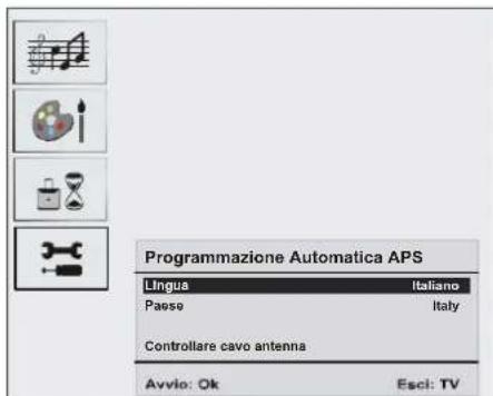DUAL DTFT 203 - Per accendere l'apparecchio TV: - 1