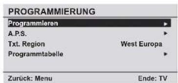 DUAL DTFT 203 - Menu Map (Menüstruktur) - 6