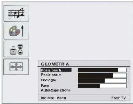 DUAL DTFT 203 - Menu geometria - 1