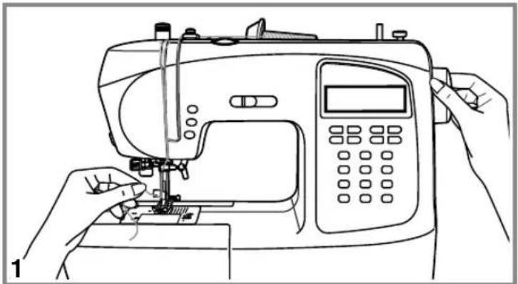 BERNINA Bernette Palermo 5 - ÉLEVATION DU FIL INFÉRIEUR - 2