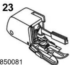 BERNINA Bernette Palermo 5 - Accessoires optionnels - 6