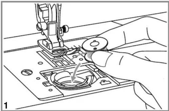 BERNINA Bernette Palermo 5 - INSERTION DE LA CANETTE - 2