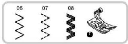 BERNINA Bernette Palermo 5 - POINTS EN ZIGZAG - 1