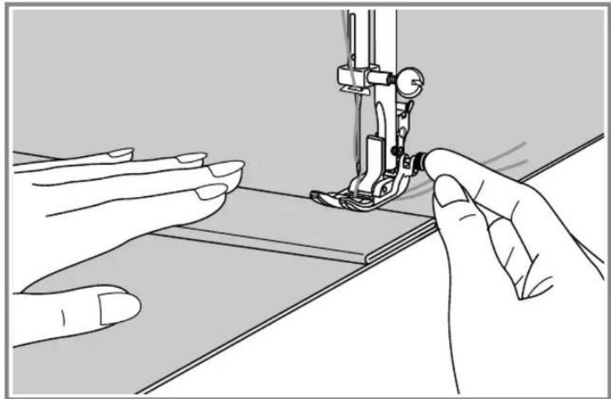 BERNINA Bernette Palermo 5 - Coudre du tissu épais - 3