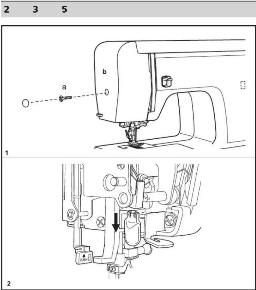 BERNINA Bernette London 3 - Important: - 1