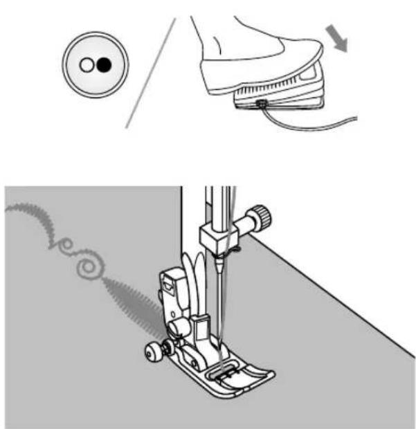 BERNINA Bernette London8 - Exemple: - 3