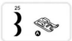 BERNINA Bernette London8 - Ourlet coquille - 1