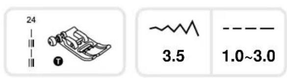 BERNINA Bernette London8 - Fixer le guide - 1