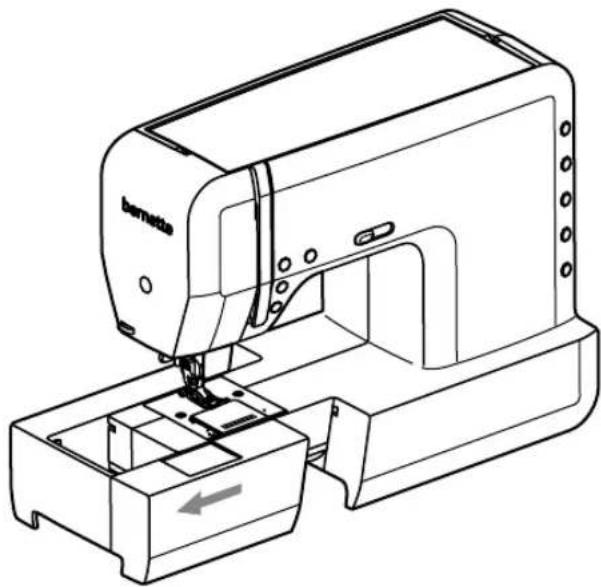 BERNINA Bernette London8 - Table rallonge - 1