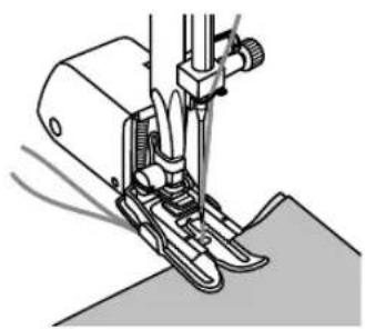 BERNINA Bernette London8 - Effectuez toujours une couture d'essai avant d'utiliser ce pied (ne l'utiliser qu'en cas de besoin). - 4