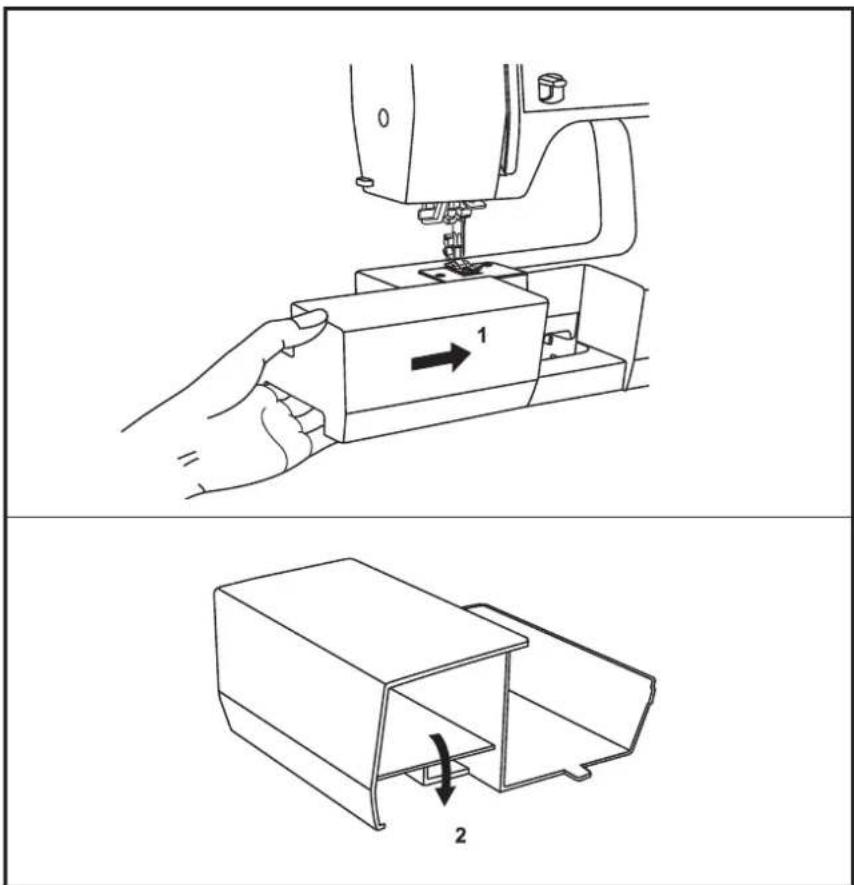 BERNINA Bernette London 5 - EN Sewing table - 1