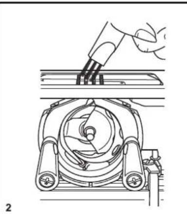 BERNINA Bernette London 5 - Pied de transport supérieur - 2