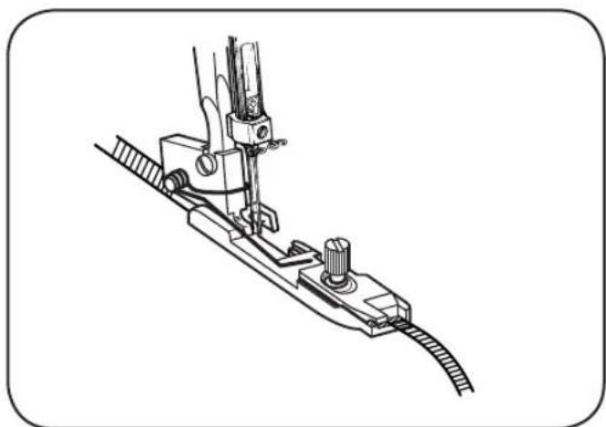 HUSQVARNA Huskylock 901 - 7-3. Pied pour élastique (1650002-450) - 3