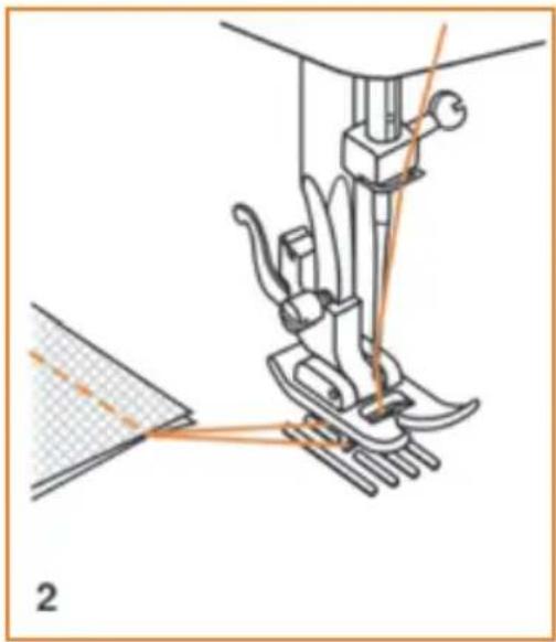 HUSQVARNA Viking HClass E10 - ENLEVER LE TISSU - 1