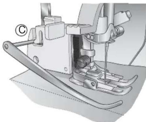 HUSQVARNA Emerald 203 - Centrage d'une fermeture à glissière - 6
