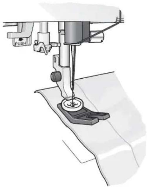 HUSQVARNA Emerald 203 - COUDRE un bouton - 1
