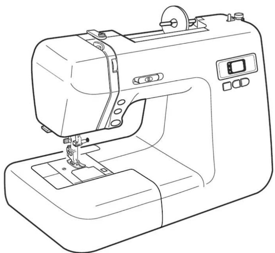 JANOME DC2012 - Manuel d'instructions - 1