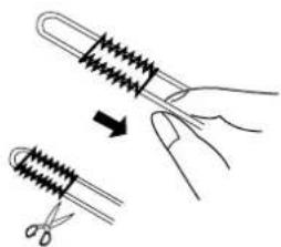 JANOME 625E Sewist - Pour ajuster la densité des points de boutonnière : - 2