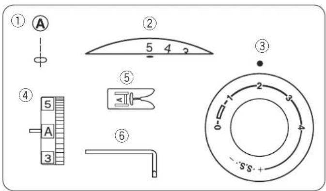 JANOME 625E Sewist - Étape 2 : - 1