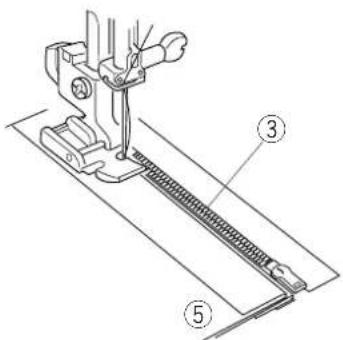 JANOME 625E Sewist - Installation du pied à semelle étroite - 2