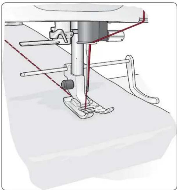HUSQVARNA Sapphire 930 - Bordure / Guide de matelassage - 1