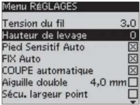 HUSQVARNA Sapphire 930 - Hauteur de levage - 1