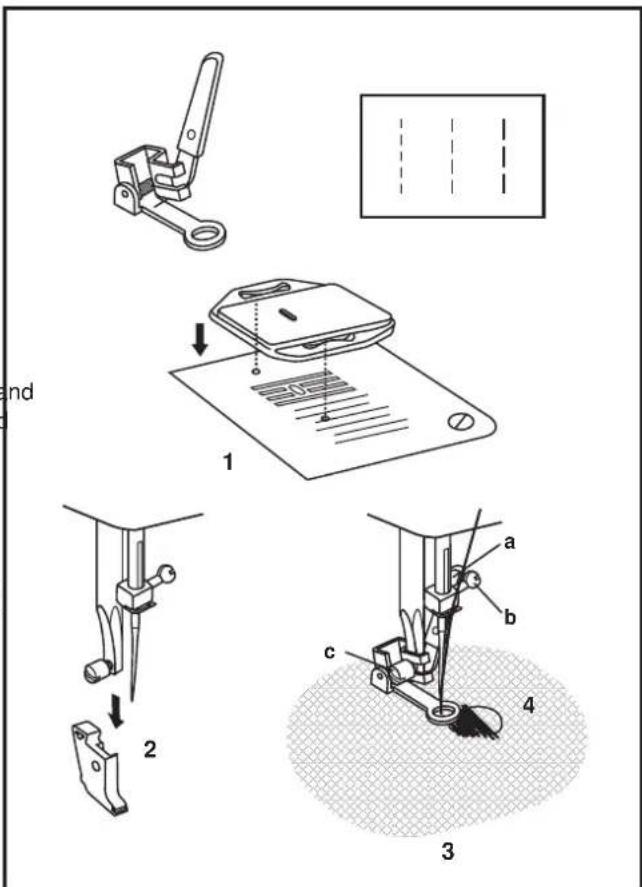 SINGER Start 1304 - Stippling: - 1