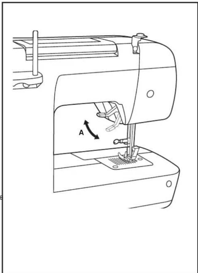 SINGER Start 1304 - F Levier du pied presseur à deux niveaux - 1