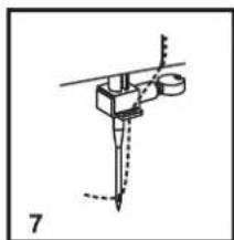 SINGER Start 1304 - EN Threading the Upper Thread - 5