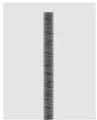SINGER Starlet 6660 - Helpful Hint: For a pleasing appearance experiment with different width, length and tension settings. - 1