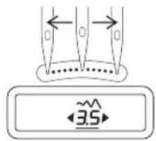 SINGER Starlet 6660 - BOTONES DE AJUSTE DE LARGO Y ANCHO DE PUNTADA / POSICIÓN DE AGUJA - 1