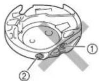 BABY LOCK Symphony BLSY - ■Adjusting the tension of the bobbin thread - 1