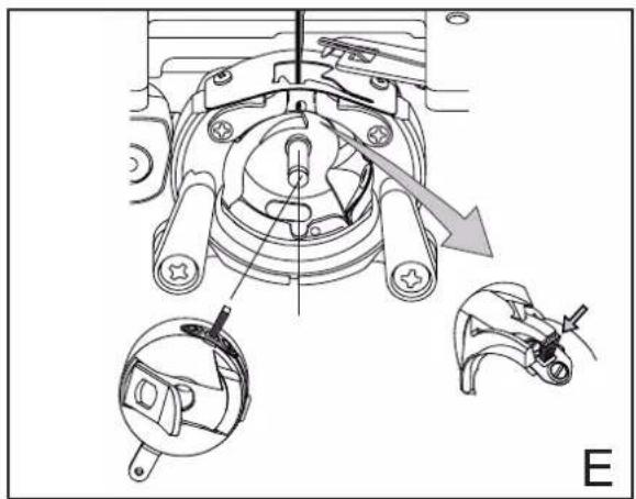 BABY LOCK Sashiko 2 BLQK2 - Mettre la canette en place - 2
