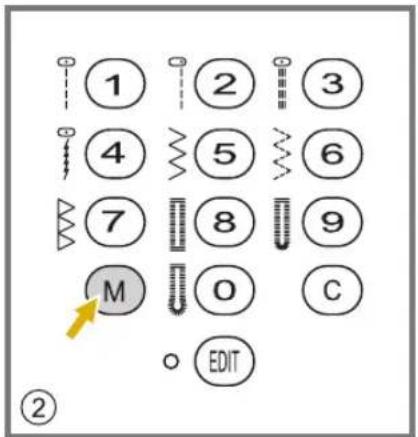 BABY LOCK Quest BLQ2 - Clearing patterns or letters - 2
