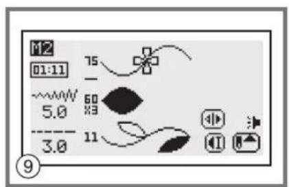 BABY LOCK Quest BLQ2 - ■ Editing patterns - 10