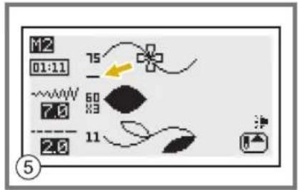 BABY LOCK Quest BLQ2 - ■ Editing patterns - 5