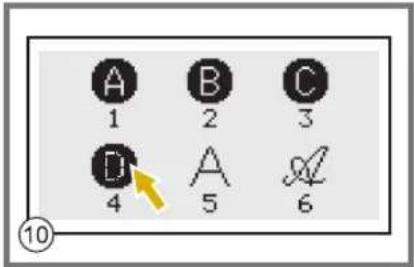BABY LOCK Quest BLQ2 - Combining patterns or letters - 10