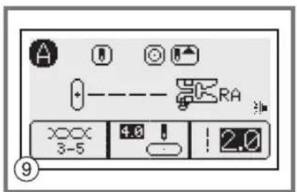 BABY LOCK Quest BLQ2 - Recalling and sewing the memorized pattern - 9