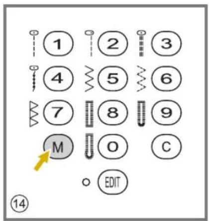 BABY LOCK Quest BLQ2 - Combining patterns or letters - 14