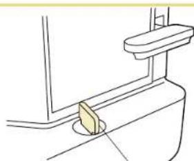 BABY LOCK Quilters Choice Professional BLQP - Bouton de réglage des griffes d'entrainment - 1